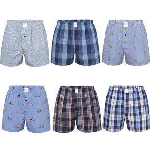 MG-1 Wide Boxer Shorts Men 6-Pack D305 Assorted Multipack