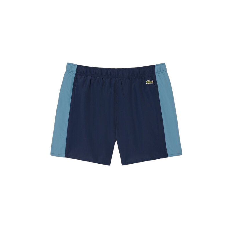 Lacoste Lacoste Zwemshort Heren Zwembroek Colorblock Donkerblauw