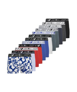 Jack & Jones Heren Boxershorts Trunks JACHAWAII STYLE 12-Pack Multicolor