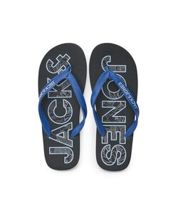 Jack & Jones Men's Flip Flops JFWLOGO Anthracite