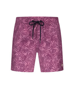 Ten Cate Men's Swim Shorts Print Pink