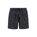 Shiwi Shiwi Men's Swim Short NICK 6" Bird Print Purple/Green
