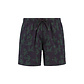 Shiwi Shiwi Heren Zwemshort NICK 6" Vogel Print Paars/Groen
