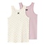 Name It Name It Kinder Topjes Meisjes NKFTANK Roze/Off-White 2-Pack