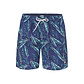 Happy Shorts Happy Shorts Men's Swim Short Leaf Print Blue