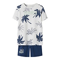 Name It Name It Boys Short Pyjama Set Shortama NKMNIGHTSET Palm Trees