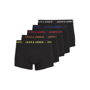 Jack & Jones Zwarte Boxershorts Heren JACBLACK Friday Multipack 5-Pack