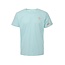 WATTS WATTS Unisex T-Shirt WATTS01 Round Neck Organic Cotton Solid Light Blue