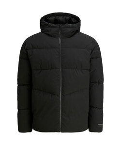 Jack & Jones Men's Winter Jacket JJGLOBAL Puffer Jacket Black