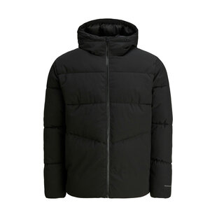 Jack & Jones Men's Winter Jacket JJGLOBAL Puffer Jacket Black