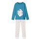 Name It Name It Meisjes Pyjama Lang Unicorn Blauw