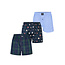 Happy Shorts Happy Shorts Wide Boxer Shorts Men's Christmas 3-Pack Checkered/Print/Plain