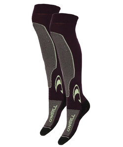 O'Neill Dames/Heren Skisokken 1-Paar Plum Paars