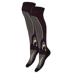 O'Neill Ladies/Gentlemen Ski Socks 1-Pair Plum Purple