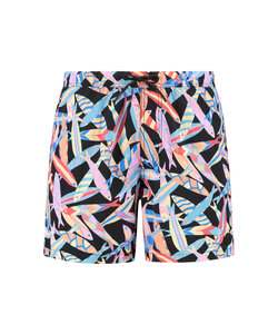 Shiwi Heren Zwemshort NICK 6" Vissen Print Multicolor