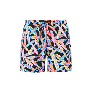 Shiwi Men's Swim Short NICK 6" Fish Print Multicolor