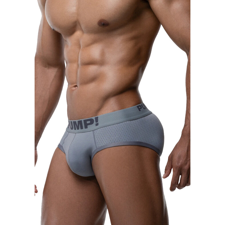 PUMP! PUMP Men's Classic Briefs Gray