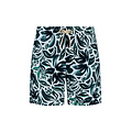 Shiwi Shiwi Heren Zwemshort MIKE 7" Gebloemde Print Groen/Wit