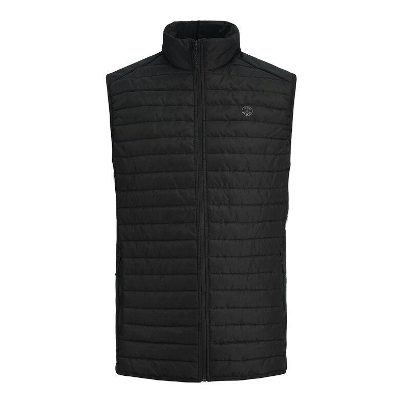 Jack & Jones Jack & Jones Heren Bodywarmer JJEMULTI Puffer Vest Zwart