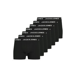 Jack & Jones Boxer Shorts Men's JACHUEY 7-Pack Plain Black