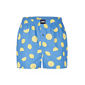 Happy Shorts Happy Shorts Wijde Boxershort Heren Lemon Print