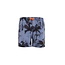 WATTS WATTS Heren Zwemshort RAINBOW Palm Print Blauwgrijs