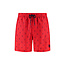 Shiwi Shiwi Men's Swim Short MIKE 7" Coral Print Red