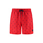 Shiwi Shiwi Men's Swim Short MIKE 7" Coral Print Red
