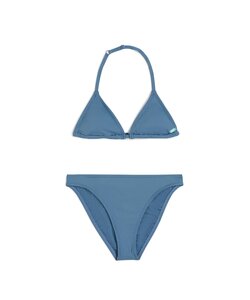 O'Neill Girls Triangle Bikini Set Blue