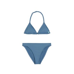 O'Neill Girls Triangle Bikini Set Blue