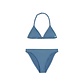 O'Neill O'Neill Girls Triangle Bikini Set Blue