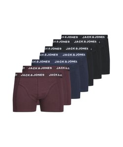 Jack & Jones Heren Boxershorts Trunks JACSIMPLY Multicolor 7-Pack