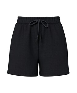 Pieces Women's Loose Shorts PCCHILLI Sweat Pants Solid Black