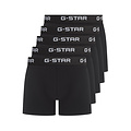 G-Star G-Star Heren Boxershorts Trunks MAIZE 5-Pack Mulitpack Zwart