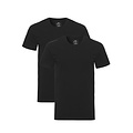 O'Neill O'Neill Heren Ondershirt Katoen T-shirt Ronde Hals 2-Pack Zwart