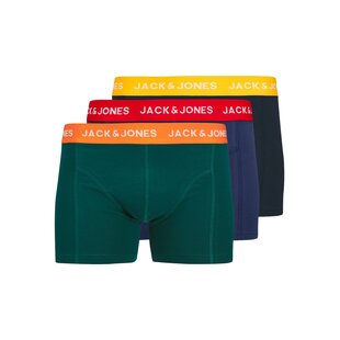 Jack & Jones Men's Boxer Shorts Trunks JACMICK Solid 3-Pack