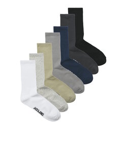 Jack & Jones Junior Jongens Sportsokken JACNICK Tennissokken 7-Pack Multicolor