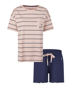 By Louise Dames Korte Pyjama Set Shortama Roze