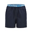 Jack & Jones Jack & Jones Heren Zwemshort JPSTMAUI Neon Dubbele Waistband Donkerblauw/Lichtblauw