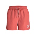 Jack & Jones Jack & Jones Men's Swim Short JPSTKAIKO Hot Coral