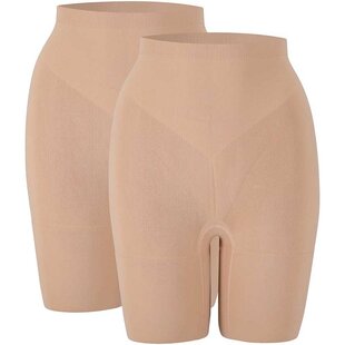 Sarlini Ladies Correcting Shorts Seamless 2-Pack Beige