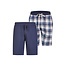 Phil & Co Phil & Co Heren Korte Pyjamabroek Geruit/Effen 2-Pack