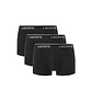 Lacoste Lacoste Men's Boxer Shorts Classic Trunks Black 3-Pack