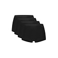 Ten Cate Ten Cate Dames Boxershorts Bio Katoen 4-Pack Zwart