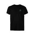 WATTS WATTS Unisex Logo Backprint T-Shirt PALM Organisch Katoen Zwart