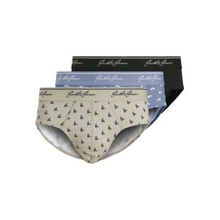 Jack & Jones Heren Slips Casual Briefs JACTATE 3-Pack Print