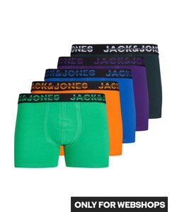 Jack & Jones Boxershorts Heren Trunks JACDALLAS 5-Pack