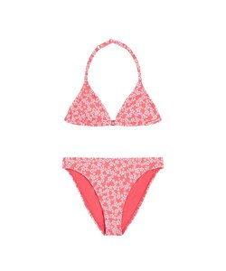 O'Neill Meisjes Triangel Bikini Set Roze Gebloemd