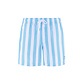 Shiwi Shiwi Heren Zwemshort Broad Stripe Lichtblauw/Wit