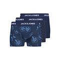 Jack & Jones Jack & Jones Men's Boxer Shorts Trunks JACANTHONY Print 3-Pack Blue